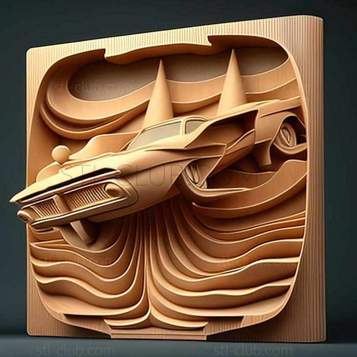 3D model Lincoln Futura (STL)